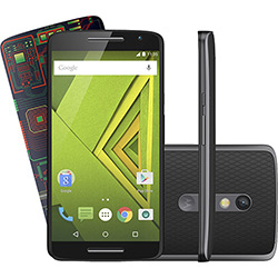Smartphone Motorola Moto X Play Edição Especial Raio-X Dual Chip Desbloqueado Android 5.5" 32GB 4G 21MP - Preto