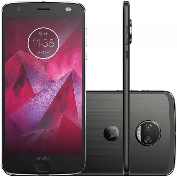Smartphone Motorola Moto Z2 Force XT1789 64GB, Dual Chip, 4G, Android 7.1, Câm 12MP, Tela 5.5'', Wi-Fi Onix