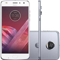 Smartphone Motorola Moto Z2 Play Dual Chip Android 7.1.1 Nougat Tela 5,5" Octa-Core 2.2 GHz 64GB Câmera 12MP - Azul Topázio