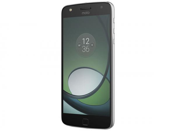 Smartphone Motorola Moto Z Play 32GB Preto e Prata - 4G 3GB RAM Tela 5.5” Câm. 16MP + Câm. Selfie 5MP