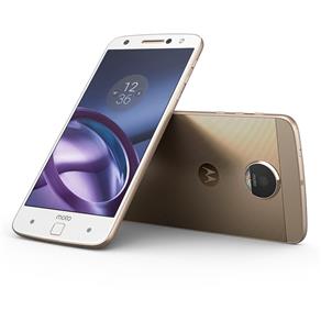 Smartphone Motorola Moto Z Power Edition Dourado com 64GB, Tela de 5.5'', Dual Chip, Câmera 13MP, 4G, Android 6.0, Processador Quad-core e 4GB de RAM