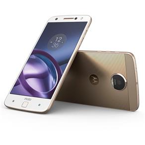Smartphone Motorola Moto Z Power & Sound Edition Dourado com 64GB, Tela de 5.5'', Dual Chip, Câmera 13MP, 4G, Android 6.0, Processador Quad-Core