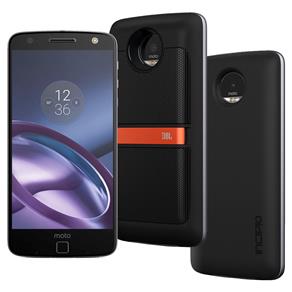 Smartphone Motorola Moto Z Power & Sound Edition Grafite com 64GB, Tela de 5.5'', Dual Chip, Câmera 13MP, 4G, Android 6.0, Processador Quad-Core