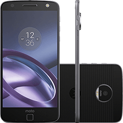 Smartphone Motorola Moto Z Style Dual Chip Android 6.0.1 Tela 5.5" 64GB 4G Câmera 13MP - Preto