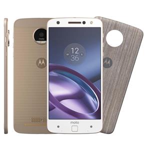 Smartphone Motorola Moto Z Style Edition Dourado com 64GB, Tela de 5.5'', Dual Chip, Câmera 13MP, 4G, Android 6.0, Processador Quad-Core e 4GB de RAM