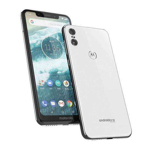 Smartphone Motorola One Xt1941 Branco 64Gb Tela de 5,9"