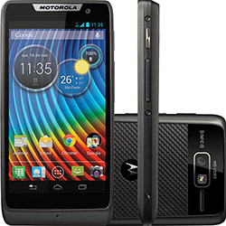 Smartphone Motorola Razr D3 Preto Android 4.1 3G - Câmera 8MP Wi-Fi GPS 4GB
