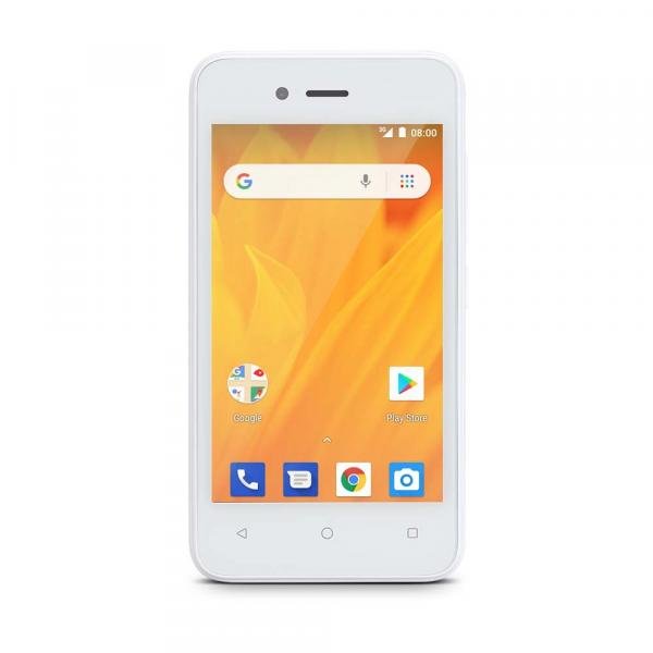 Smartphone Ms40G 3G 4 Pol. 512Mb Ram + 8Gb Android 8.1 Dual Câmera 5Mp+2Mp Branco Multilaser - P9071