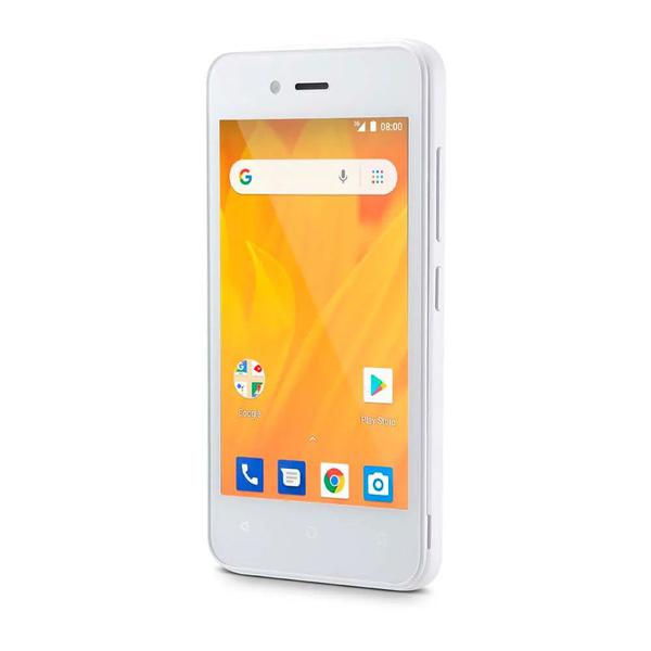 Smartphone Ms40G 3G 4 Polegadas 512Mb Ram + 8Gb Android 8.1 Dual Câmera 5Mp+2Mp Branco Multilaser P9071