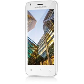 Smartphone Ms45 Quad Core 5mp 8gb Branco Multilaser