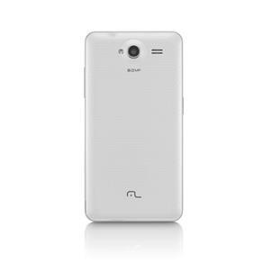 Smartphone MS50 Colors Multilaser Branco Dual Chip, 3G, 8GB, 8MP