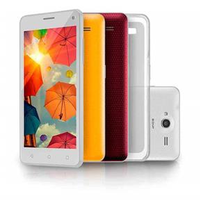 Smartphone MS50 Colors - Tela IPS 5 Pol Quad Core 8MP Celular Dual Chip - Bivolt