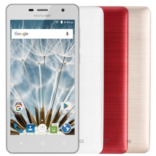 Smartphone MS50S Branco 3G Android 6.0 Multilaser - NB263