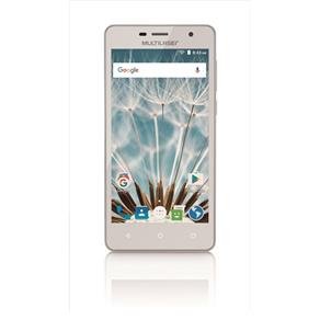 Smartphone MS50S 3G Tela 5" Dual Câmera 5MP+8MP Android 6.0 Multilaser Branco - P9035