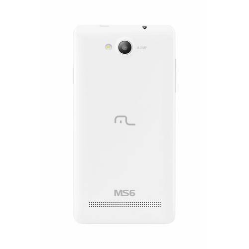 Smartphone Ms6 com Tela 5,5pol Dual Chip Android 4.4câmera 8mp Multilaser P3313