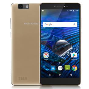 Smartphone MS70 4G Dual Chip Android 6.0 Tela 5,85" Octa-Core 64GB Dual Câmera 16MP+8MP Multilaser Dourado - P9037