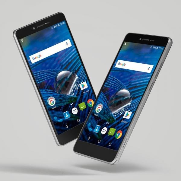 Smartphone MS70 4G Dual Chip Android 6.0 Tela 5,85" Octa-Core 64GB Dual Câmera 16MP 8MP Multilaser Prata - P9036