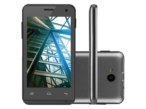 Tudo sobre 'Smartphone Multilaser MS40 4GB Dual Chip 3G - Câm. 5MP Tela 4” Proc. Quad Core Android 4.4'