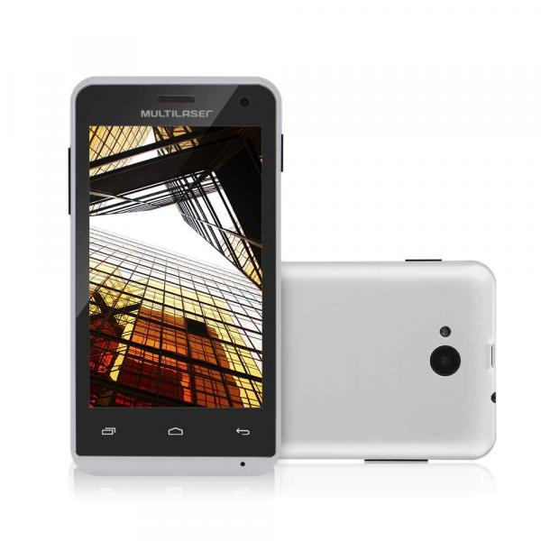 Smartphone Multilaser Ms40 Branco Quad Core 4g - Multilaser