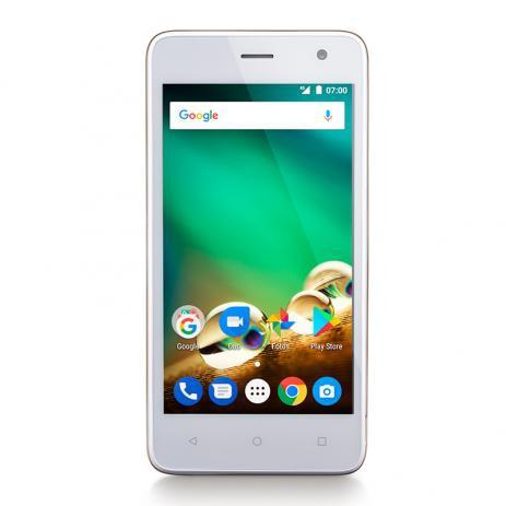 Smartphone Multilaser MS45 4G 1GB Dourado Tela 4.5 Câmera 5 MP + 8 MP Quad Core 8GB Android 7.0 P9063