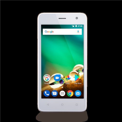 Smartphone Multilaser Ms45 4G 1Gb Dourado Tela 4.5' Câmera 3 Mp + 5 Mp Quad Core 8Gb Android 7.0 - P9063 P9063