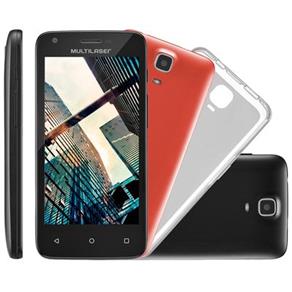 Smartphone Multilaser Ms45S, 8Gb, Dual Chip, 3G, 5Mp, Preto - P9011