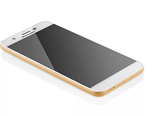 Smartphone Multilaser MS50 Dourado, Dual Chip, Quad Core, Tela 5.0 , 8GB, CÃ¢m 8MP, Android 5.0 - 4G