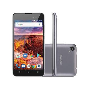 Smartphone Multilaser MS50L 3G Android 7.0 Preto Grafite 5”