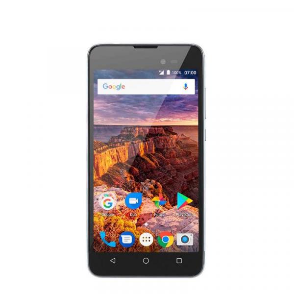 Smartphone Multilaser Ms50L 3G Quadcore 1Gb Ram Tela 5 Pol. Dual Chip Android 7 Preto/Grafite - P9051
