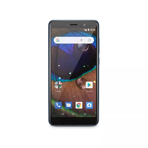 Smartphone Multilaser MS50X 4G Quad Core 1GB RAM Tela 5,5” Dual Chip Android 8.1 Azul/Preto - P9075