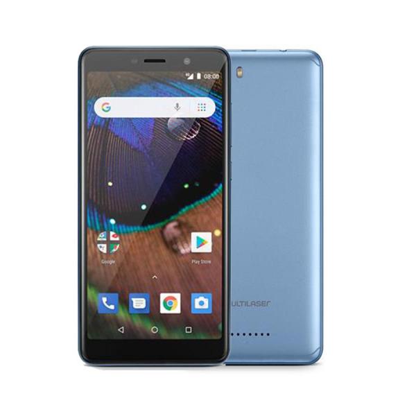Smartphone Multilaser MS50X 4G Quad Core 1GB RAM Tela 5,5" Dual Chip Android 8.1 Azul/Preto