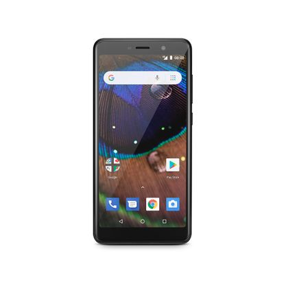 Smartphone Multilaser Ms50X 4G Quad Core 1GB Tela 5,5 Pol. Dual Chip Android 8.1 Preto - P9074 P9074