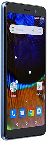 Smartphone Multilaser Ms50X 4G Quadcore 1Gb Ram Tela 5,5 Dual Chip Android 8.1 Azul/Preto - NB733