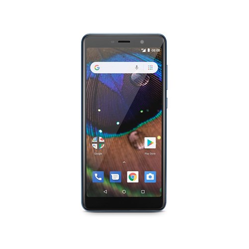 Smartphone Multilaser Ms50x 4G Quadcore 1Gb Ram Tela 5,5' Dual Chip Android 8.1 Azul/Preto - P9075 P9075