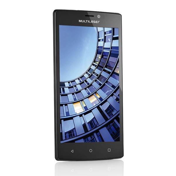 Smartphone Multilaser Ms60 4G Quadcore 2Gb Ram Tela 5,5 Pol. Dual Chip Android 5 Preto - P9005