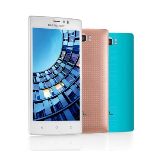 Smartphone Multilaser MS60, Branco Colors, P9006, Tela de 5.5´´, 16GB, 13MP