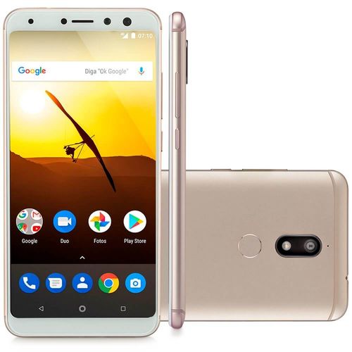 Smartphone Multilaser Ms80, Octa Core, Android 7.1, Tela 5.7