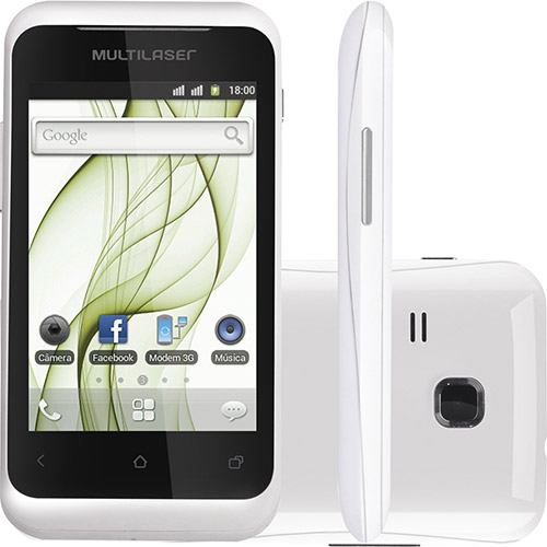 Smartphone Multilaser Orion Preto Dual Chip Android, Wi-Fi, Câmera de 2MP