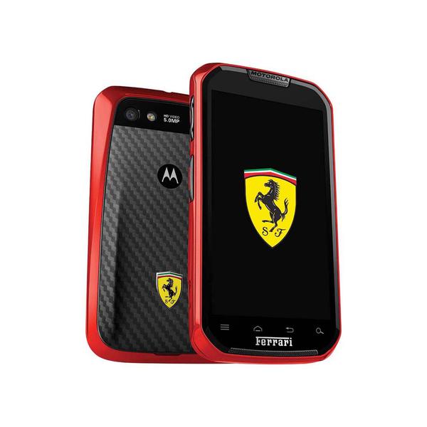 Smartphone Nextel Ferrari Motorola XT621 4GB, Single, 3G, Android, Câm 5MP, Wi-Fi Preto e Vermelho