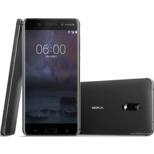 Smartphone Nokia 6 Dual Chip Android 7.1 Tela 5.5 32gb 4g Camera 16mp - Preto