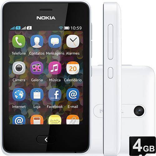 Tudo sobre 'Smartphone Nokia Asha 501 Branco, Dual Chip, Camera 3.2mp, Tela 3 Pol., Wi-fi, Bluetooth, Radio Fm,'