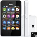 Smartphone Nokia Asha 501 Branco, Dual Chip, Camera 3.2mp, Tela 3 Pol., Wi-fi, Bluetooth, Radio Fm,