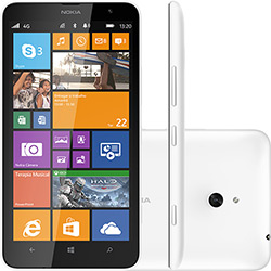 Smartphone Nokia Lumia 1320 Desbloqueado Windows Phone 8 Tela 6" 8GB 4G Wi-Fi Câmera 5MP - Branco