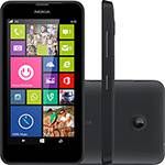 Smartphone Nokia Lumia 630 Desbloqueado Claro Windows Phone Tela 4.5" 8GB 3G Wi-Fi Câmera 5MP GPS - Preto