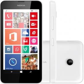 Smartphone Nokia Lumia 635 4G Desbloqueado - Windows Phone 8.1, Processador Quad-Core, Câmera 5MP, Tela 4.5”