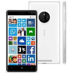 Smartphone Nokia Lumia 830 Branco com Tela 5”, Windows Phone 8.1, Processador Quad Core 1.2GHz, Câmera PureView de 10MP, 3G/4G, Wi-Fi e NFC
