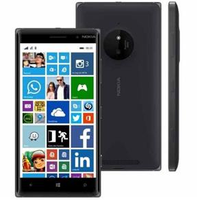 Smartphone Nokia Lumia 830 Preto com Tela 5ª, Windows Phone 8.1, Processador Quad Core 1.2GHz, Câmera PureView de 10MP, 3G/4G, Wi-Fi e NFC