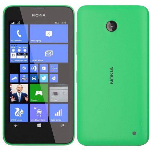 Tudo sobre 'Smartphone Nokia N635 Lumia Windows 8 com 8GB Câmera 5MP - Verde'