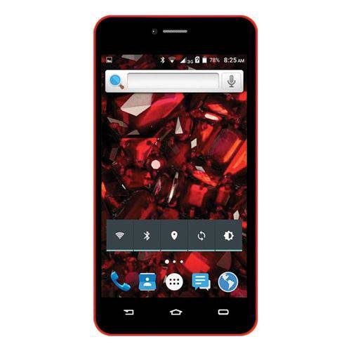 Smartphone Opalus Desbloqueado Tela 5' 3g Câmera Frontal Dual Chip Android 5.1 Vermelho - Rockcel
