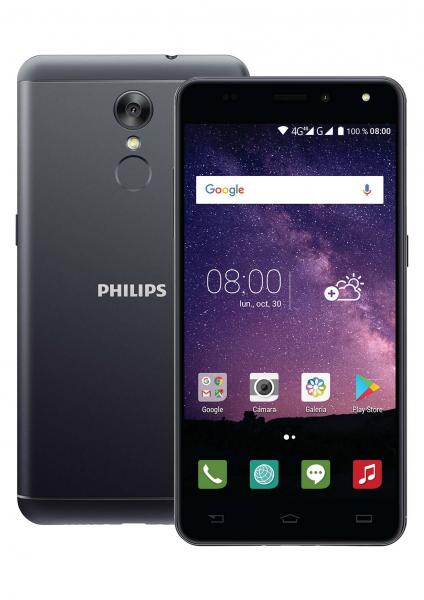 Smartphone Philips S359 Dual 4g Android Biometria Tela 5.2 - Geral